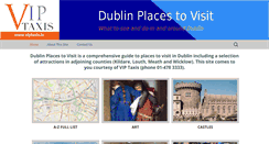 Desktop Screenshot of dublinplacestovisit.com